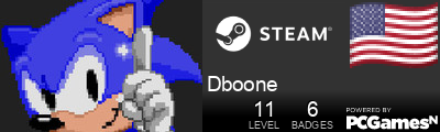 Dboone Steam Signature