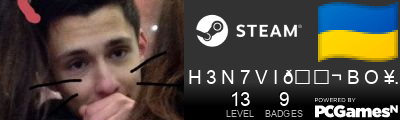 H 3 N 7 V I 🐬 B O ¥ 2 Steam Signature