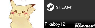 Pikaboy12 Steam Signature