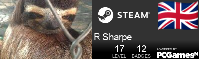 R Sharpe Steam Signature