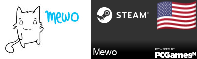 Mewo Steam Signature