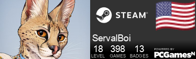 ServalBoi Steam Signature
