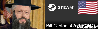 Bill Clinton: 42nd ROROTUS Steam Signature