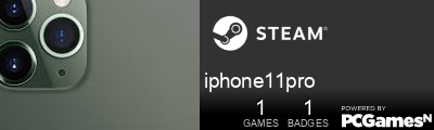 iphone11pro Steam Signature