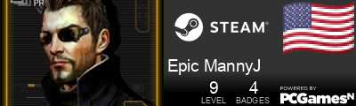 Epic MannyJ Steam Signature
