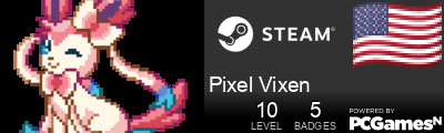 Pixel Vixen Steam Signature