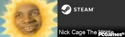 Nick Cage The Horse Steam Signature