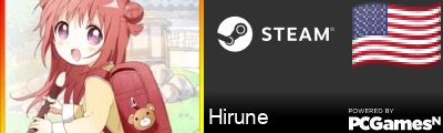 Hirune Steam Signature