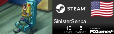 SinisterSenpai Steam Signature