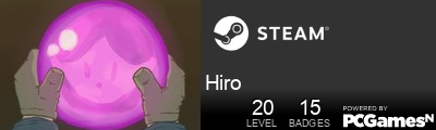 Hiro Steam Signature