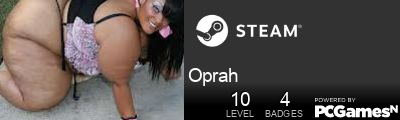 Oprah Steam Signature