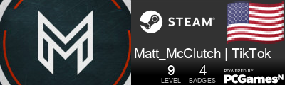 Matt_McClutch | TikTok Steam Signature