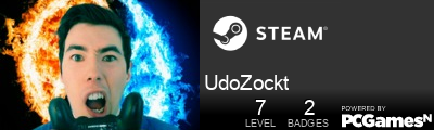 Steam Profile badge for UdoZockt: Get your our own Steam Signature at SteamIDFinder.com