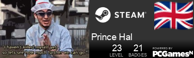 Prince Hal Steam Signature
