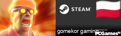 gomekor gaming Steam Signature