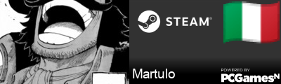 Martulo Steam Signature