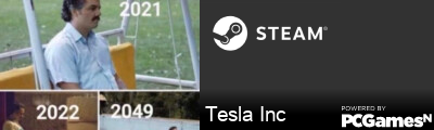 Tesla Inc Steam Signature