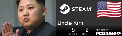 Uncle Kim Steam Signature