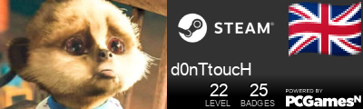 d0nTtoucH Steam Signature