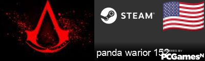 panda warior 152 Steam Signature