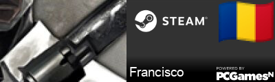 Francisco Steam Signature
