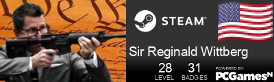 Sir Reginald Wittberg Steam Signature