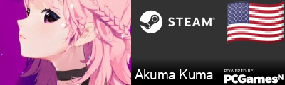 Akuma Kuma Steam Signature