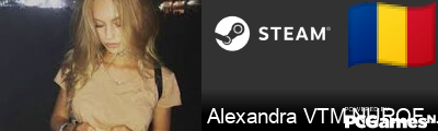 Alexandra VTM NUROFEN Steam Signature