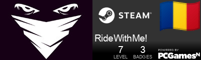 RideWithMe! Steam Signature