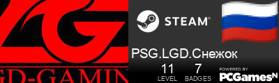 PSG.LGD.Снежок Steam Signature