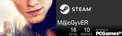 M@cGyvER Steam Signature