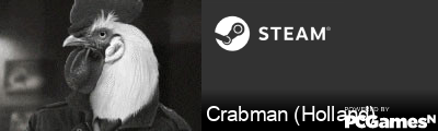 Crabman (Holland) Steam Signature