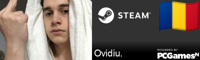 Ovidiu. Steam Signature