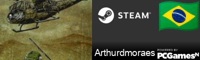 Arthurdmoraes Steam Signature