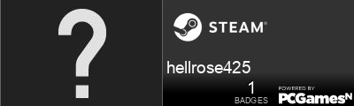 hellrose425 Steam Signature