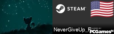 NeverGiveUp_F Steam Signature