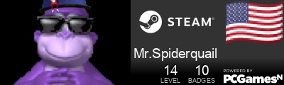 Mr.Spiderquail Steam Signature