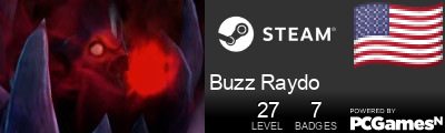 Buzz Raydo Steam Signature
