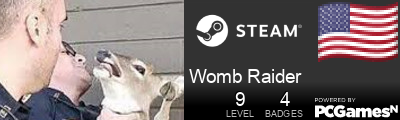 Womb Raider Steam Signature