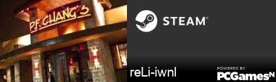 reLi-iwnl Steam Signature