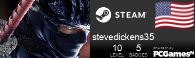 stevedickens35 Steam Signature