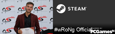 #wRoNg Official Steam Signature