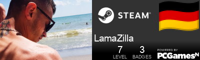 LamaZilla Steam Signature