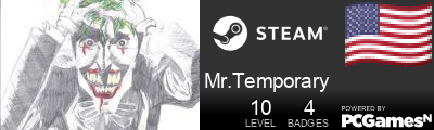 Mr.Temporary Steam Signature