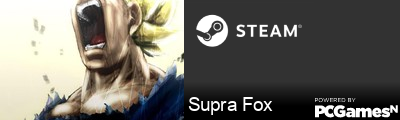 Supra Fox Steam Signature