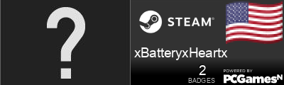 xBatteryxHeartx Steam Signature