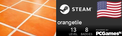 orangetile Steam Signature