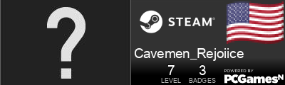 Cavemen_Rejoiice Steam Signature