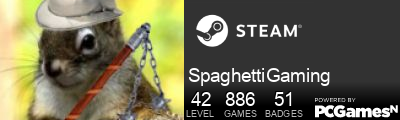 SpaghettiGaming Steam Signature