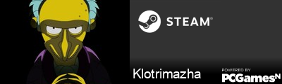 Klotrimazha Steam Signature